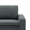 Vertico fekvőfotel, 80 cm széles, fonott, szürke