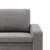 Vertico fekvőfotel, 90 cm széles, fonott, szürke