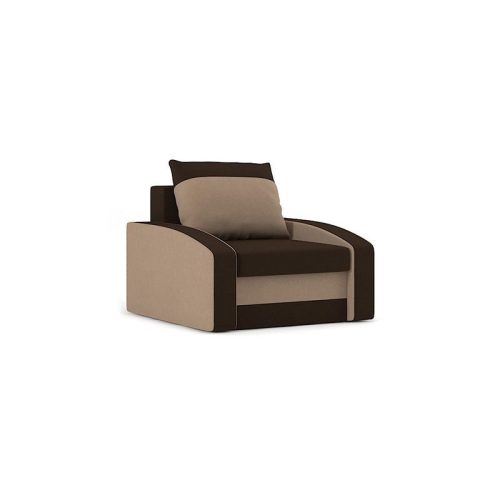 HEWLET fotel, PRO szövet, bonell rugóval, szín - barna / cappuccino