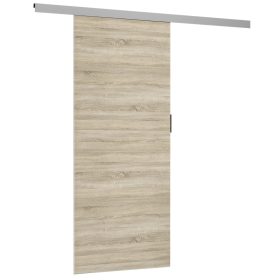 Aldabra Greg tolóajtó, 86x205x1.6 cm, sonoma