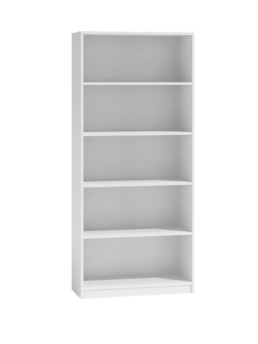 Aldabra R60 polcos szekrény, 60x182x30 cm, fehér