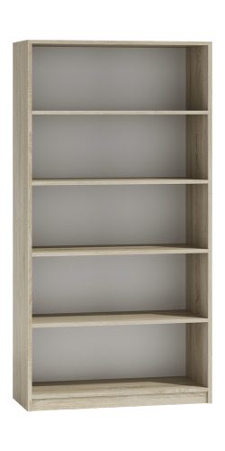 Aldabra R80 polcos szekrény, 80x182x30 cm, sonoma