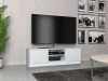 Aldabra RTV120 TV állvány, 120x36x40 cm, fehér