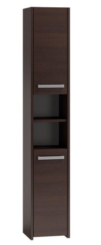 Aldabra S30 fürdőszoba szekrény, 30x170x30 cm, wenge