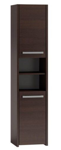 Aldabra S40 fürdőszoba szekrény, 40x170x30 cm, wenge