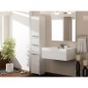 Aldabra S43 fürdőszoba szekrény, 40x170x30 cm, fehér