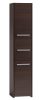 Aldabra S43 fürdőszoba szekrény, 40x170x30 cm, wenge