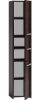 Aldabra S43 fürdőszoba szekrény, 40x170x30 cm, wenge