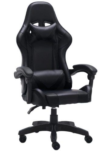 Gamer és irodai szék, Remus, 66x125x62 cm, fekete