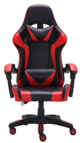 Gamer és irodai szék, Remus, 66x125x62 cm, piros