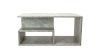 Aldabra Prima dohányzóasztal, 90x43x51 cm, beton