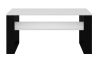 Aldabra MIX 1P dohányzóasztal, 50x90x58 cm, fehér-fekete