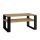 Aldabra MIX 1P dohányzóasztal, 50x90x58 cm, tölgy-fekete