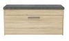 Aldabra Parma cipőtároló pad, 100x49x35 cm, sonoma