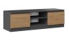 Aldabra RTV120 TV állvány, 120x36x40 cm, antracit-tölgy