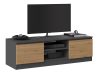 Aldabra RTV120 TV állvány, 120x36x40 cm, antracit-tölgy