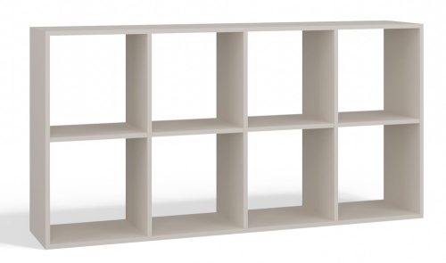 Aldabra Malax 2x4 polc, 147x75x30 cm, kasmír