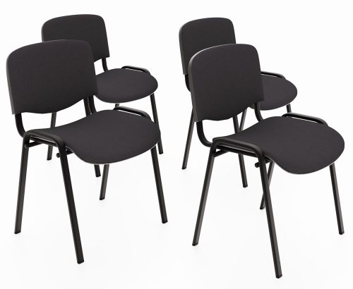 Aldabra ISO irodai szék, 52,5x83x59 cm, fekete