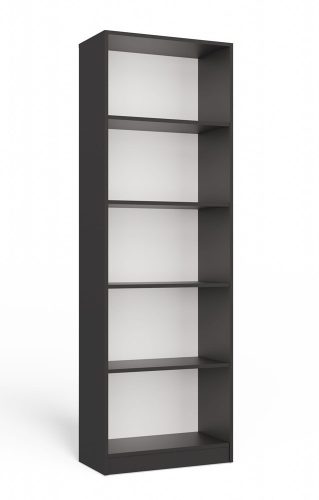Aldabra R60 polcos szekrény, 60x182x30 cm, antracit