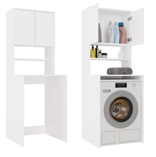 Aldabra Pola Multi fürdőszoba álló szekrény - tároló, fehér