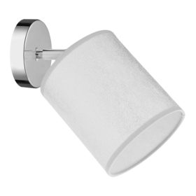   Aldabra Prata fali lámpa E27-es foglalat, 1 izzós, 25W króm-ezüst 