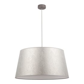   Aldabra Prata függőlámpa E27-es foglalat, 1 izzós, 40W szürke-ezüst-átlátszó 