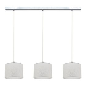   Aldabra Prata függőlámpa E27-es foglalat, 3 izzós, 40W króm-ezüst-átlátszó 