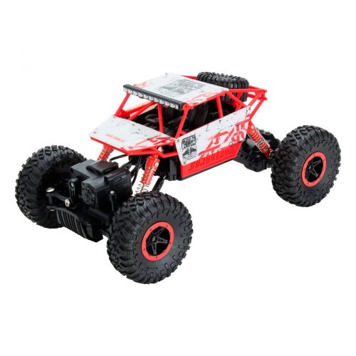 Sziklamászó Off-road távirányítós autó, 1:14, piros