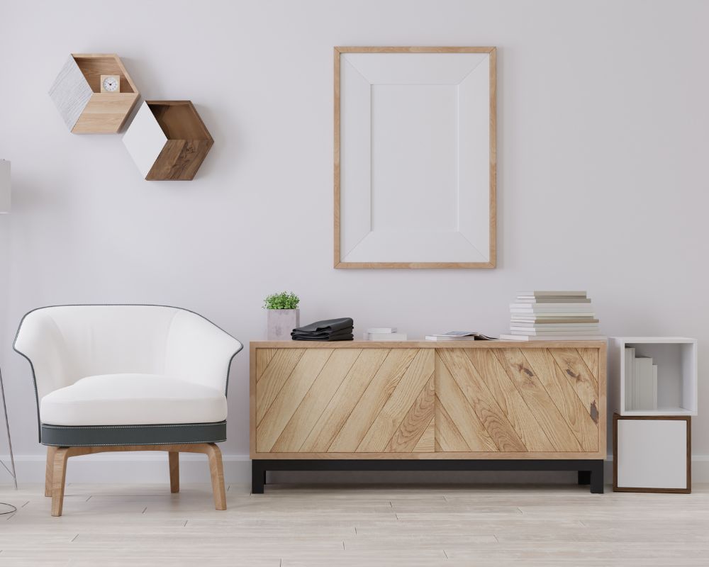 minimalista stílusú bútorok