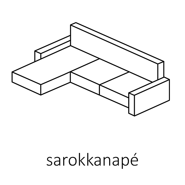 Válassz a kanapé kialakítások közül